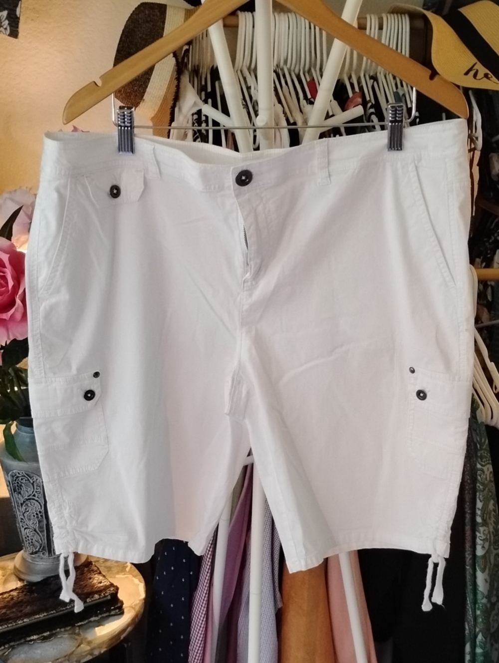 Style & Co Cotton Blend Cargo Shorts